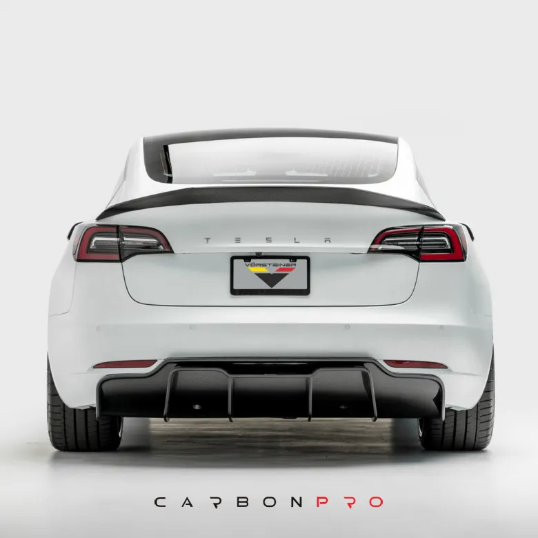Trunk lid spoiler Tesla Model 3 Volta Aero