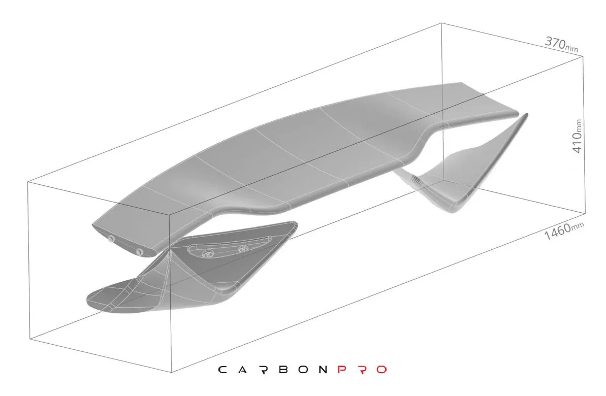 Trunk spoiler