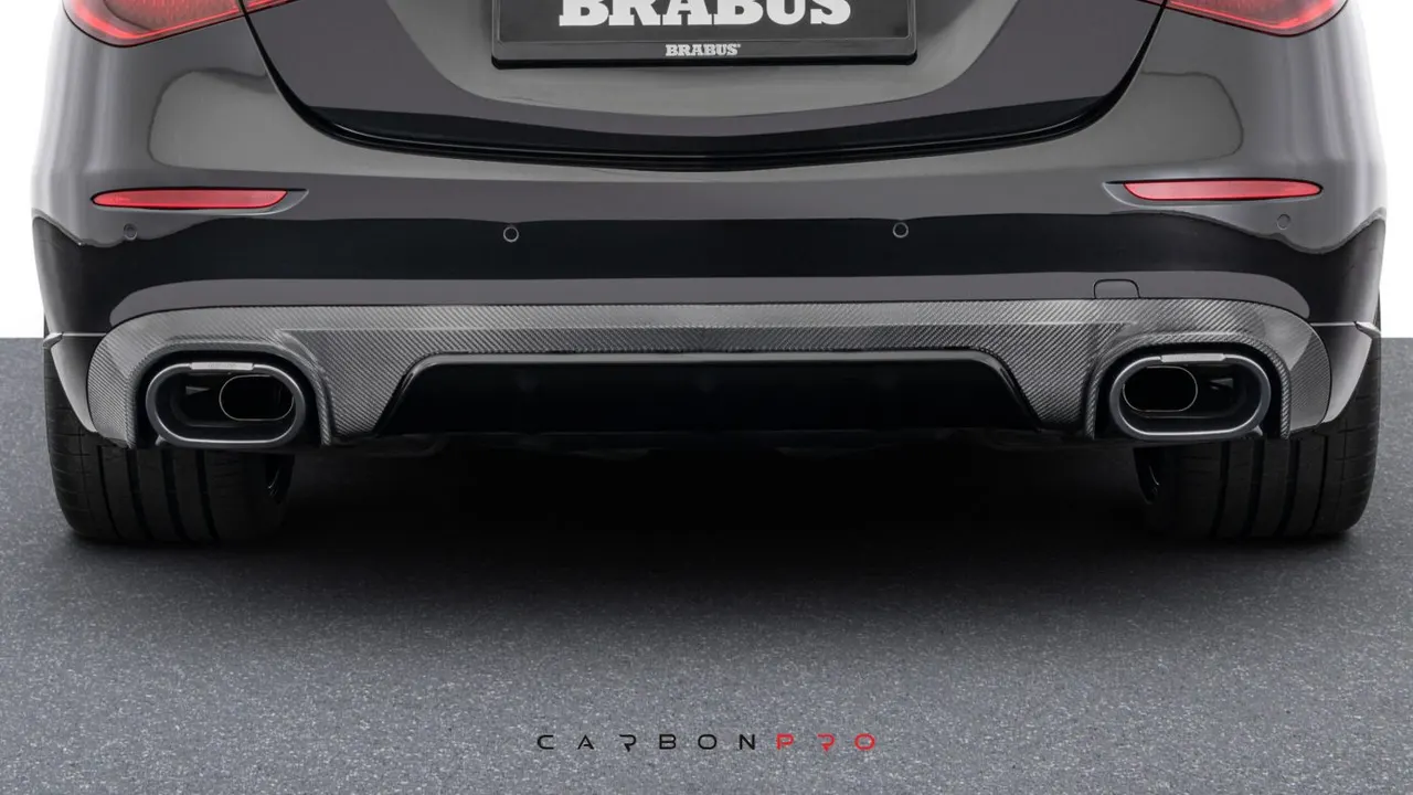 Valve controlled sports exhaust system S 580 Maybach