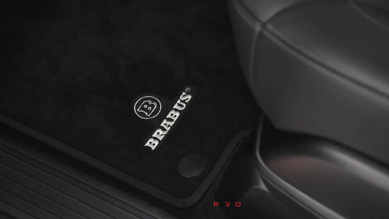 Velour floor mats