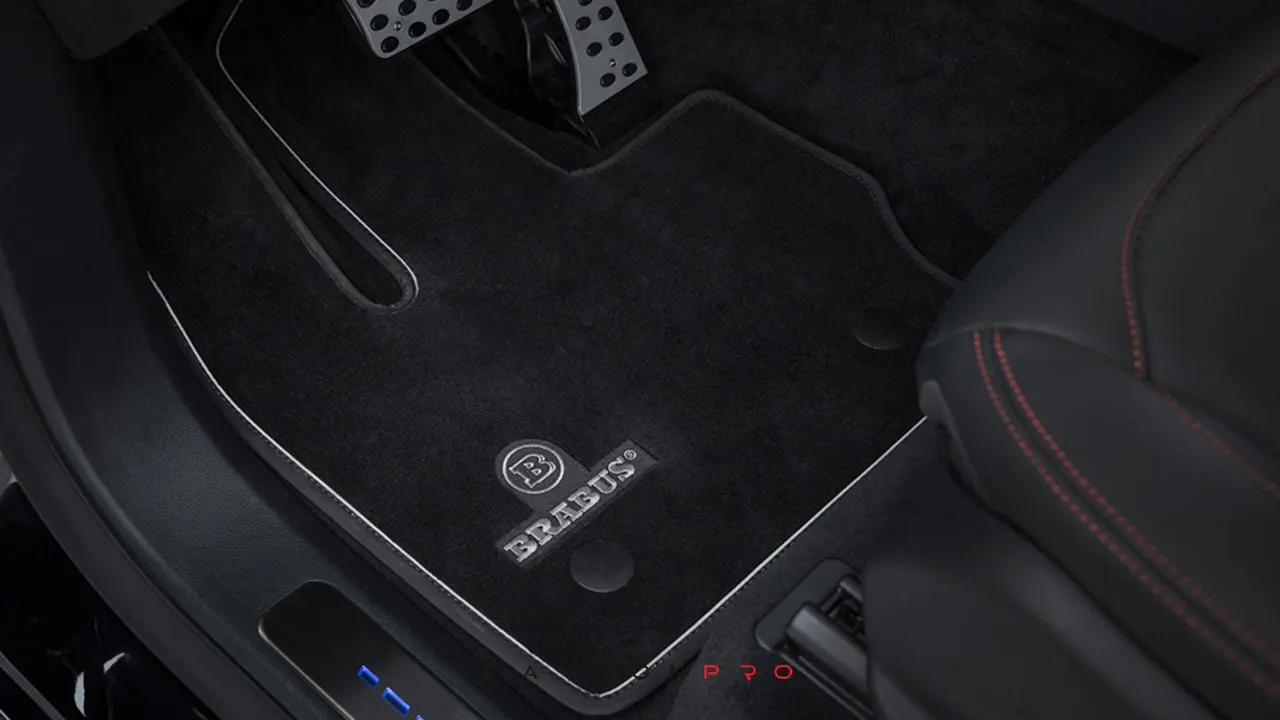Velour floor mats