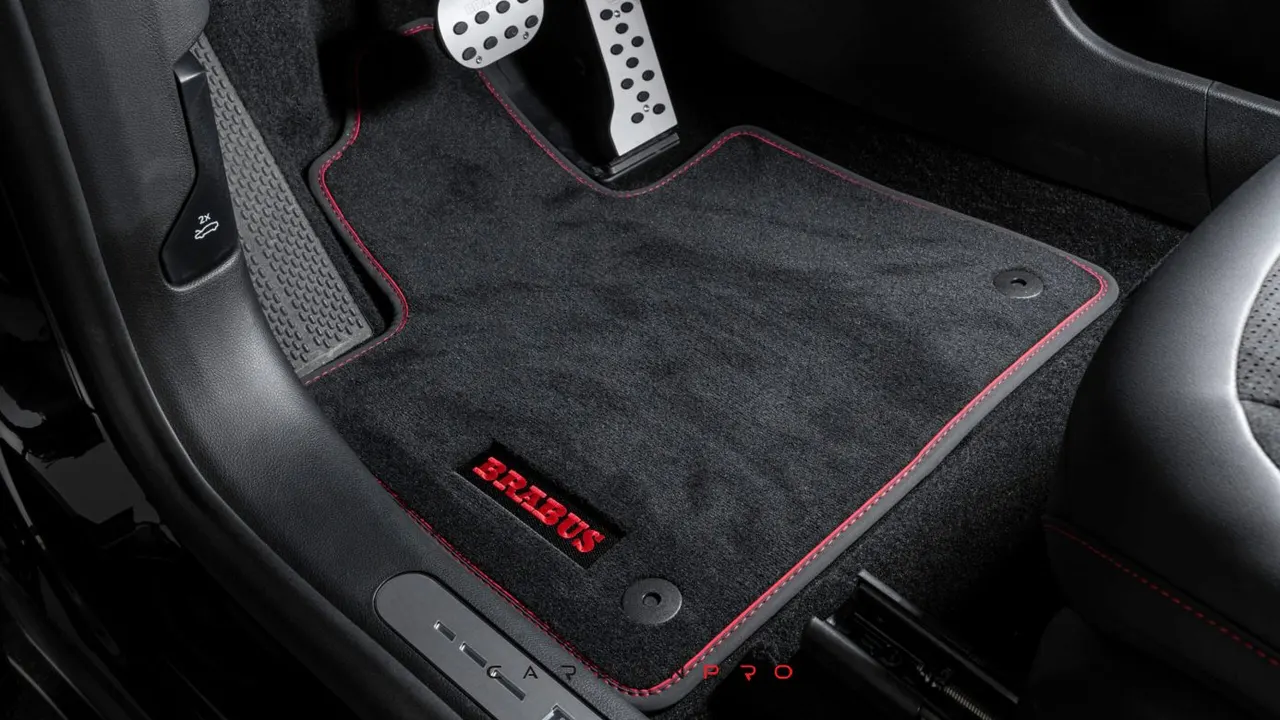 Velour floor mats