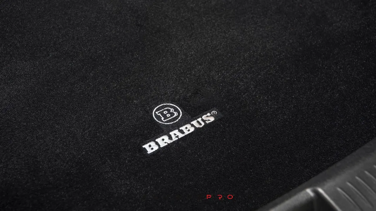 Velour trunk mat