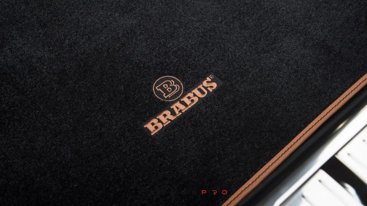 Velour trunk mat