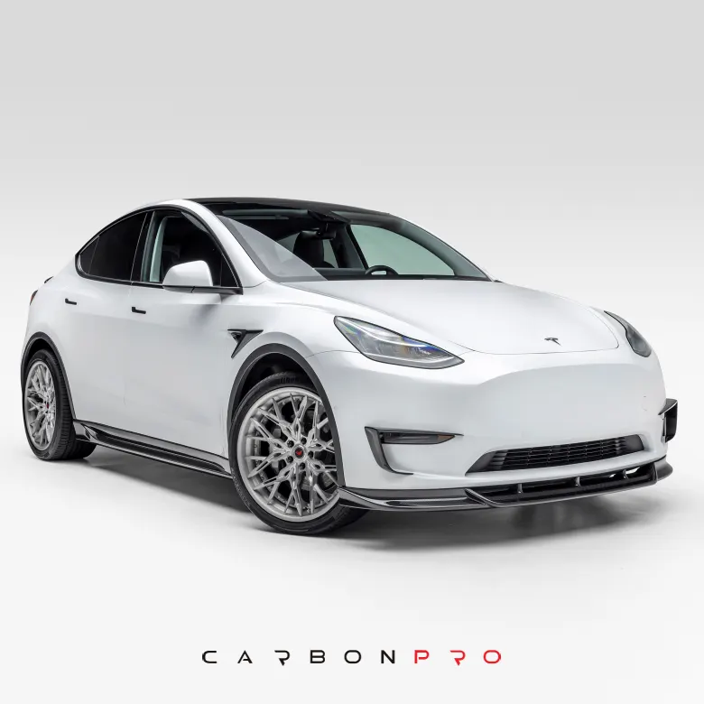 Ventilation openings on the fenders Tesla Model Y Aero