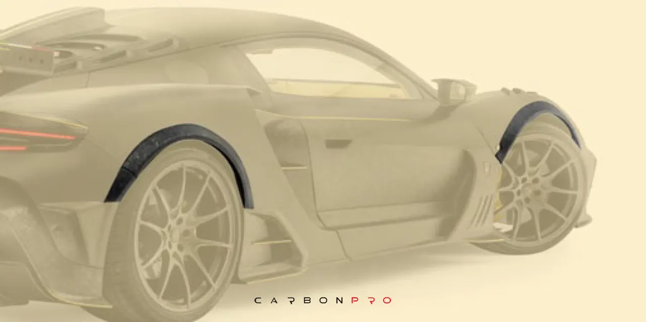 Wide body extension set for MANSORY body kit