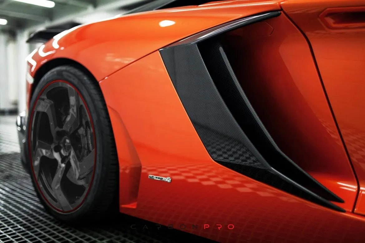 Wider Side Air Intakes