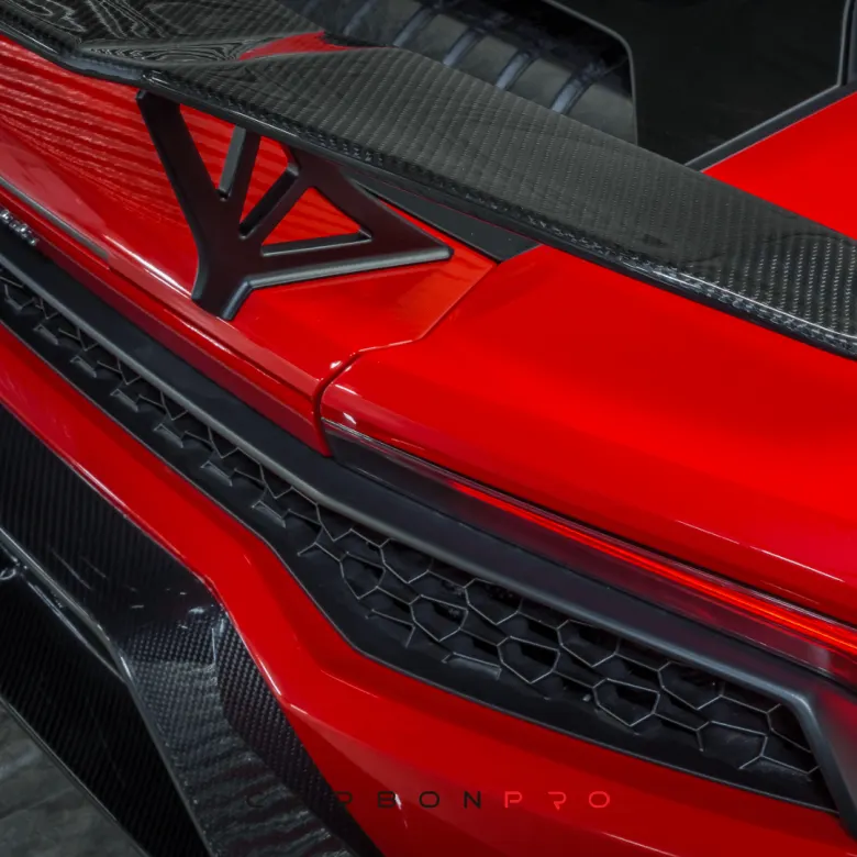 Wing Lamborghini Huracan Novara Edizione Aero with aluminum mounts