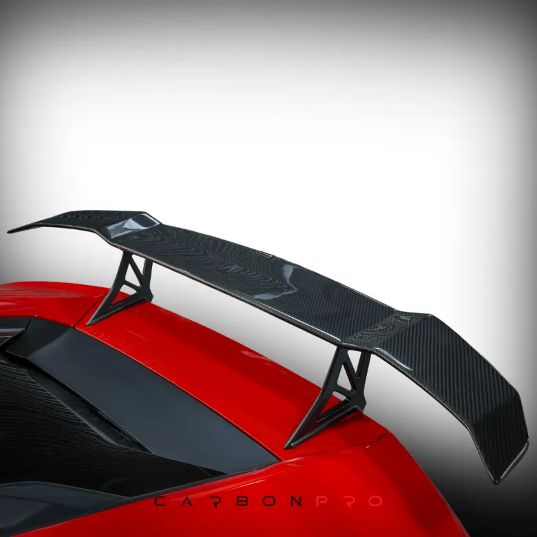 Wing Lamborghini Huracan Novara Edizione Aero with aluminum mounts