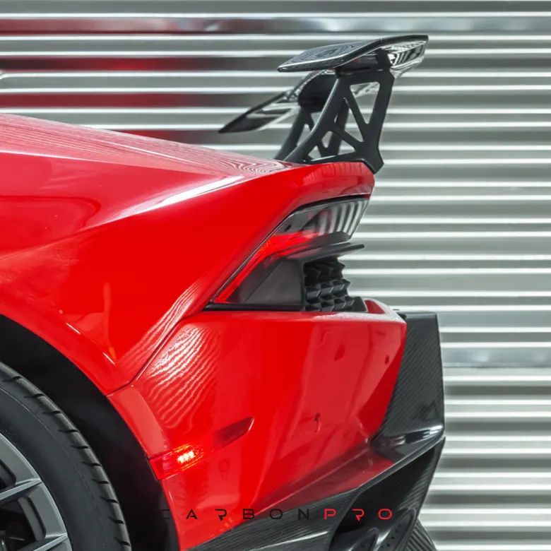Wing Lamborghini Huracan Novara Edizione Aero with aluminum mounts