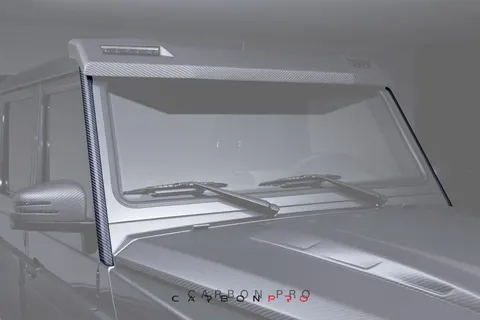 Carbon A-Pillar front window cover