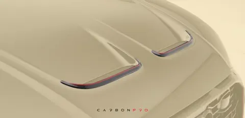 Air outtake engine bonnet splitter
