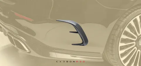 Air outtake splitter for Rear bumper