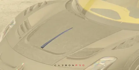 Air splitter for MANSORY front bonnet