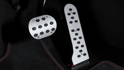 Aluminium pedal pads