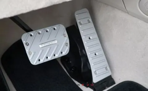 Aluminium pedals