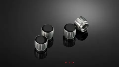 Aluminum valve caps