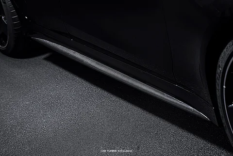 Carbon Side skirt add-ons 63 AMG Design