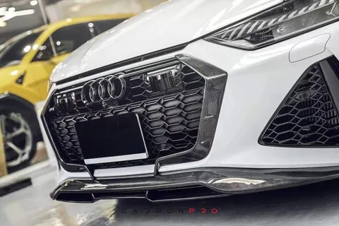 Blaze Carbon Fiber FRONT GRILL SIDE OVERLAY