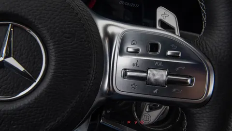 BRABUS Design RACE paddle shifters, matte aluminum