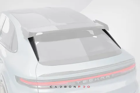 Carbon Aero Curtains Rear Hatch for Cayenne Coupe