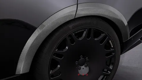 Carbon fender add-on parts