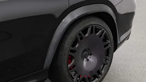 Carbon fender add-on parts