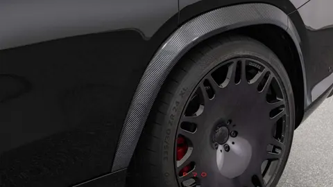 Carbon fender add-on parts