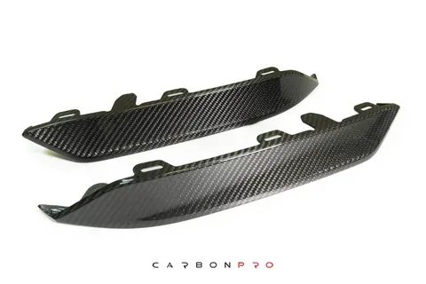 Carbon front bumper fangs M Performance