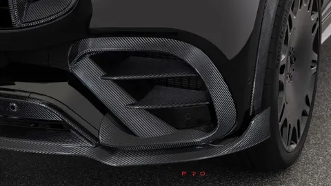 Carbon front fascia attachments