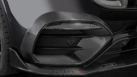 Carbon front fascia attachments