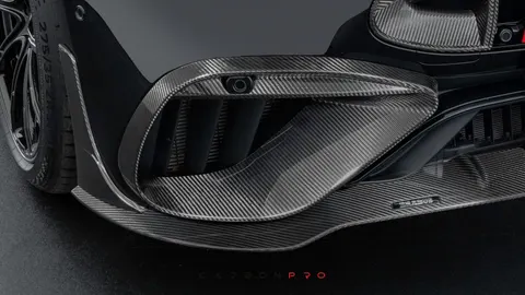 Carbon front fascia attachments