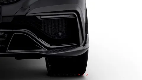 Carbon front fascia attachments glossy or matt