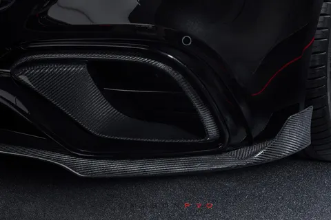 Carbon front fascia attachments