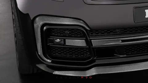 Carbon front fascia attachments