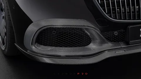 Carbon front fascia attachments