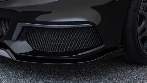 Carbon front spoiler lip
