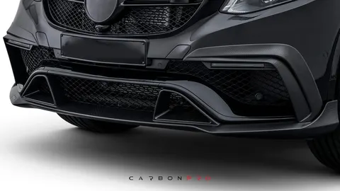 Carbon front spoiler lip