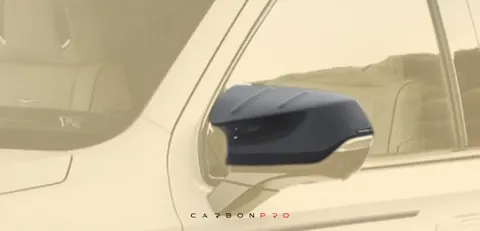 Carbon mirror cover