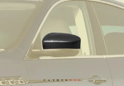 Carbon mirror cover