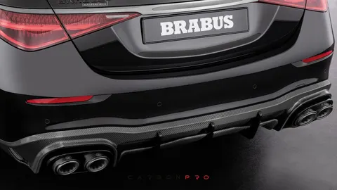 Carbon rear diffuser