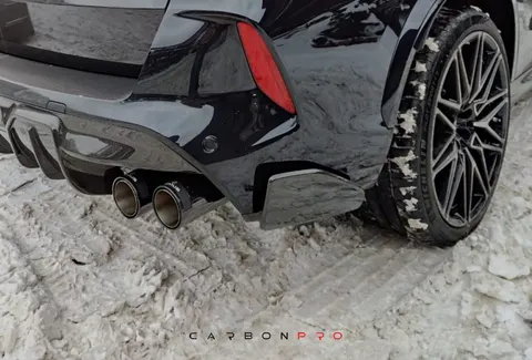 Carbon rear side add-ons