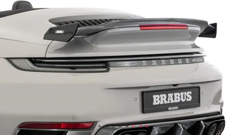 Carbon rear spoiler