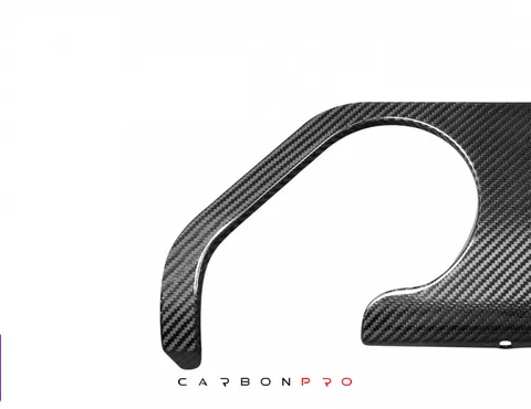 Carbon Rear Trio Exhaust Diffuser OEM Style