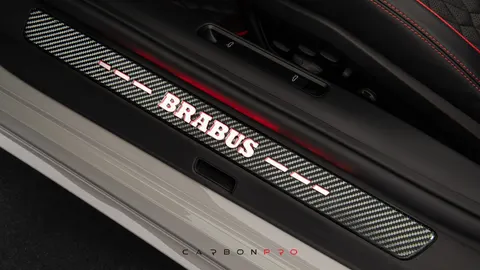 Carbon scuff plates