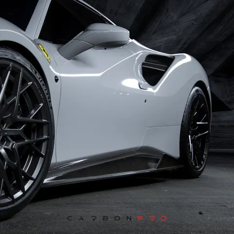 Carbon side skirts Ferrari 488 Diavolo