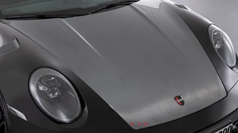 Carbon trunk hood