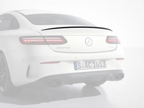 Carbon trunk spoiler