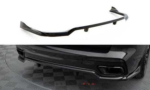 Carbon Central Rear Splitter (with vertical bars) BMW X7 M-Pack G07 Facelift