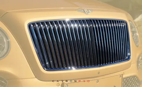 Chrome lamels grill